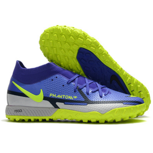 Chuteira Society Nike React Phantom GT2 pro TF Recharge