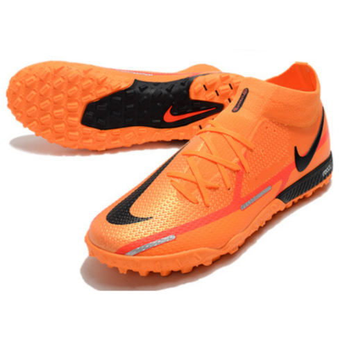 Chuteira Society Nike React Phantom GT2 pro TF Laranja - Image 2