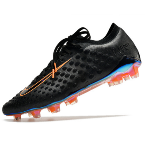 CHUTEIRA CAMPO NIKE PHANTOM ULTRA VENOM FG PRETA+LARANJA - Image 3