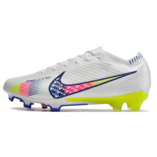 Chuteira NIKE Air Zoom Mercurial Vapor 15 FG Elite - Branco e Multicolor - Image 4