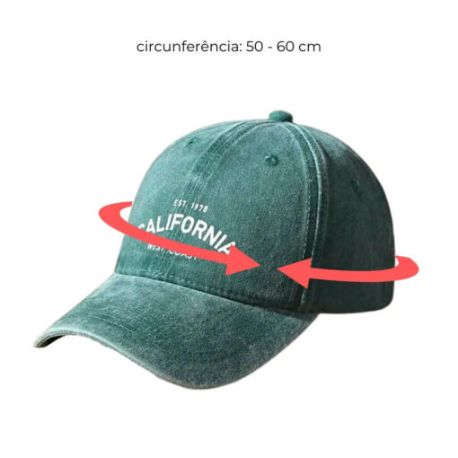 Boné Masculino Hat Califórnia Green - Image 5