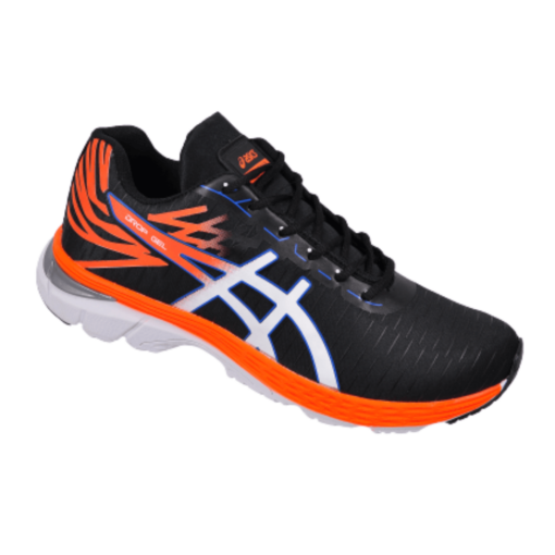 TÊNIS ASICS GEL MASCULINO PRETO/LARANJA