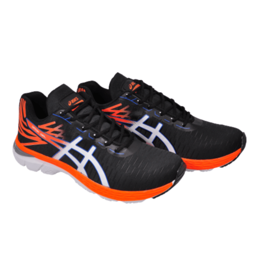 TÊNIS ASICS GEL MASCULINO PRETO/LARANJA - Image 3