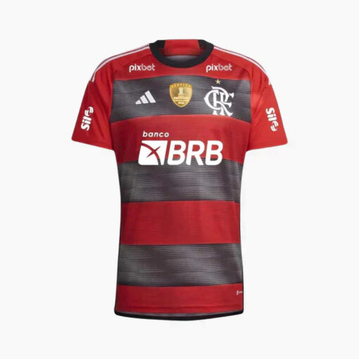 Camisa do Flamengo Todos os Patrocínios 2023/24 Home - Image 2