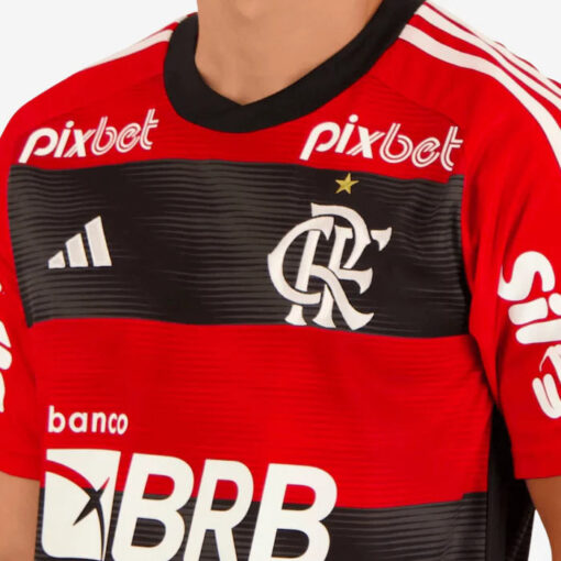 Camisa do Flamengo Todos os Patrocínios 2023/24 Home - Image 6