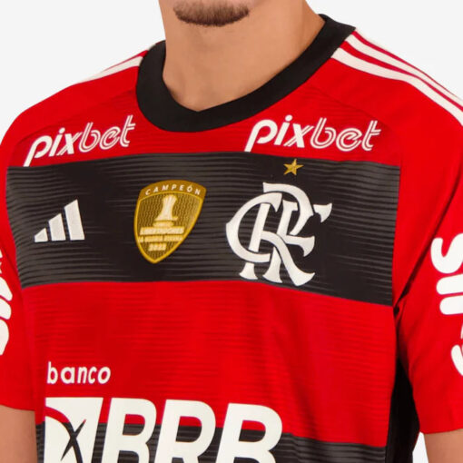 Camisa do Flamengo Todos os Patrocínios 2023/24 Home - Image 7