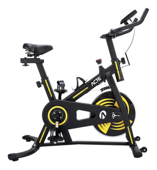 Bike Spinning 4.0 E32 Acte Sports Cor Preto/Amarelo