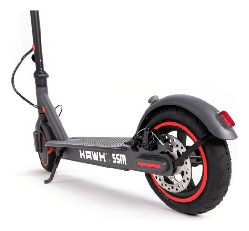 Patinete Elétrico Hawk 350w 36v10ah Até 120kg Autonomia 35km Preto/Vermelho - Image 4