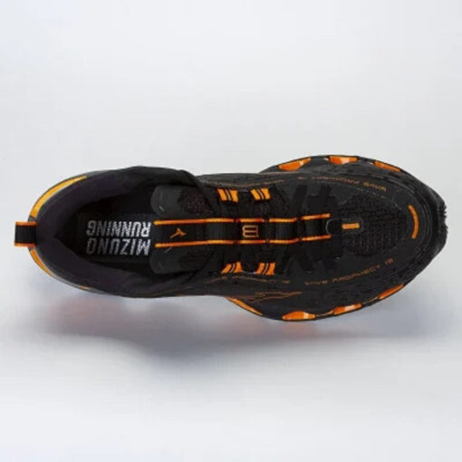 Tênis Mizuno Wave Prophecy 13 - Preto/laranja - Image 3