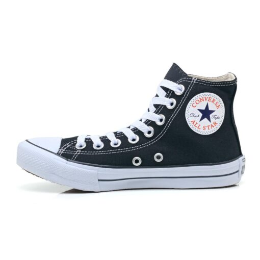 Combo 2 pares All Star cano alto Preto+Vermelho - Image 2