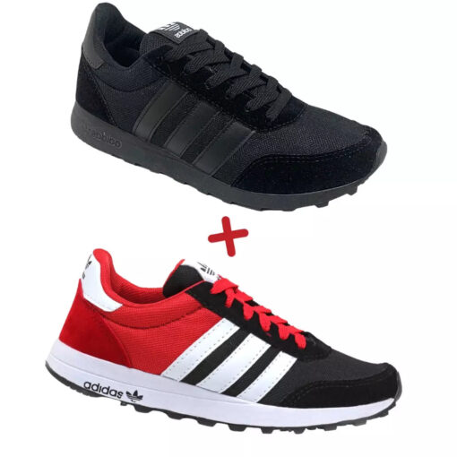 2 Pares Tênis Adidas Neo Feminino COMPRE 1 LEVE 2 + Frete Grátis - Image 7