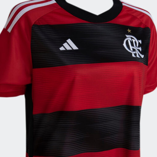 Camisa Feminina do Flamengo 2023/24 Home - Image 3