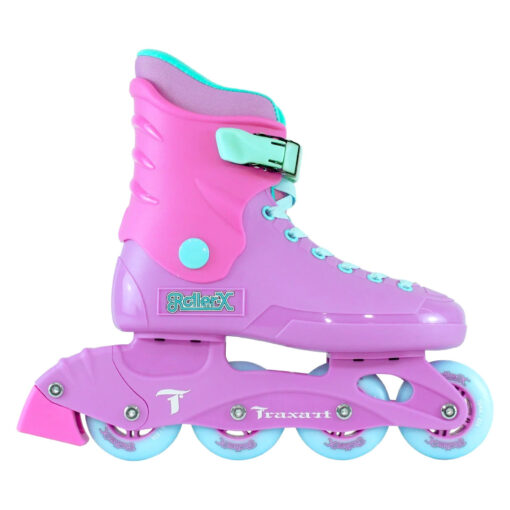 Patins Roller-X Roxo - 76mm ABEC-7 - Image 2