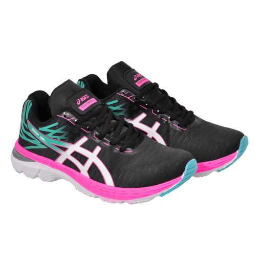 TÊNIS ASICS GEL FEMININO PRETO/ROSA - Image 2