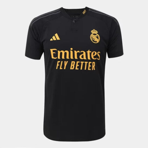 Camisa Real Madrid preta 23/24